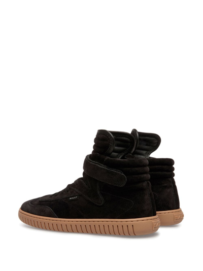 Bally Ankle-length Lace-up Boots In Black