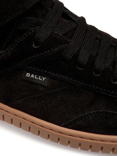 Bally Ankle-length Lace-up Boots In Black
