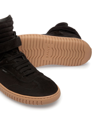 Bally Ankle-length Lace-up Boots In Black