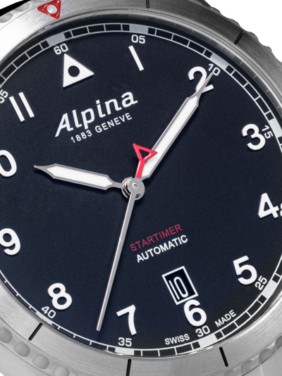 Alpina Startimer Pilot Automatic 44mm In Silver
