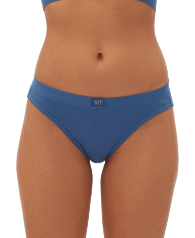 Gap Body Women's Logo Comfort Bikini Underwear Gpw01075 In True Navy