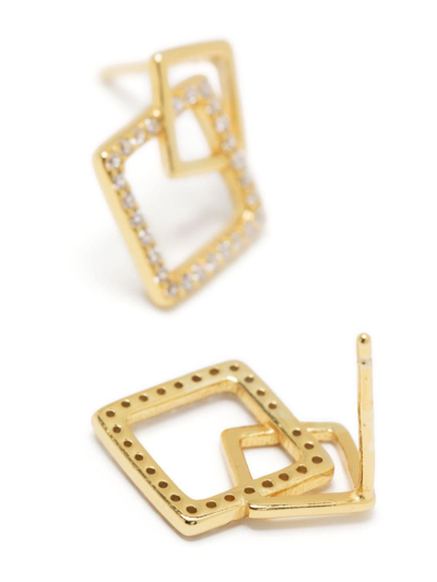 Hzmer Jewelry Ohrringe Mit Strass In Gold