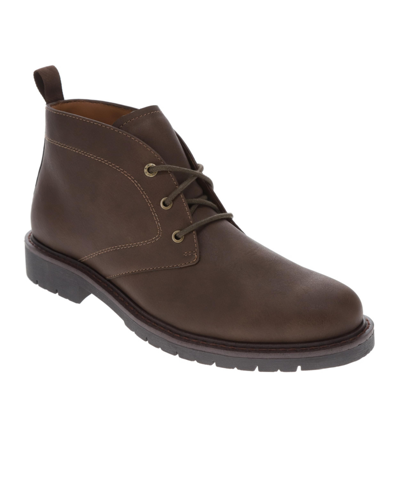 Shop Dockers Men's Dartford Comfort Chukka Boots In Dark Brown