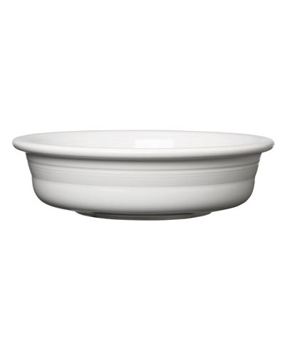 Fiesta Classic Rim 10 1/2" Extra Large Serving Bowl 80 Oz. In White