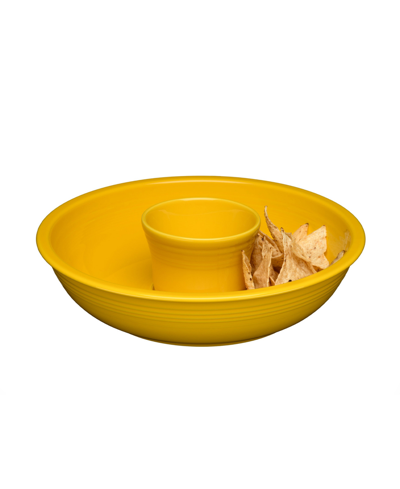 Shop Fiesta Chip And Dip Set In Daffodil
