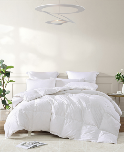 Royal Luxe All Season Warmth White Goose Feather Down Fiber Comforters In White