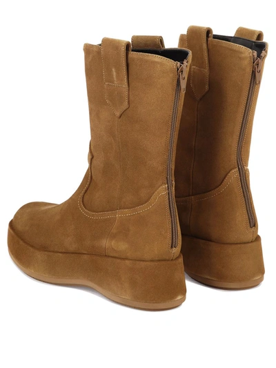 Shop Paloma Barceló "ander" Ankle Boots In Beige