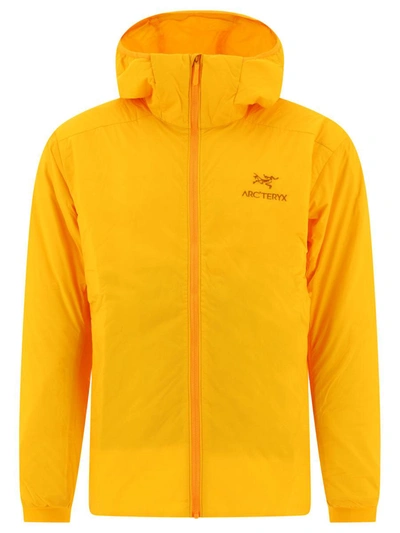 Shop Arc'teryx "atom Hoody" Jacket In Orange