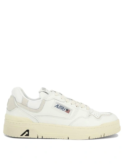 Shop Autry "clc" Sneakers In White