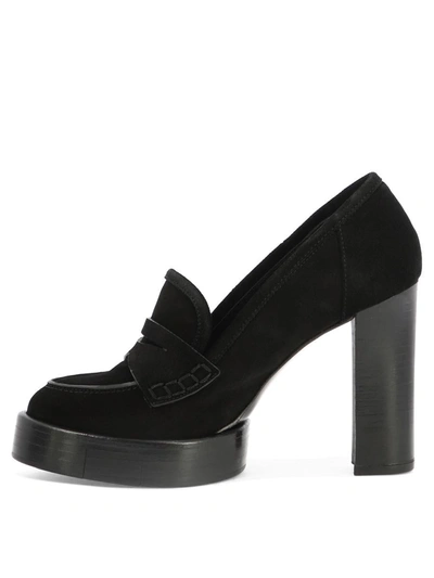 Shop Paloma Barceló "daisy" Loafers In Black