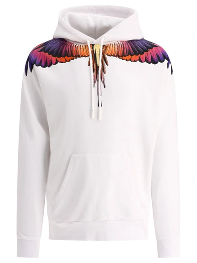 Shop Marcelo Burlon County Of Milan "icon Wings" Hoodie In White