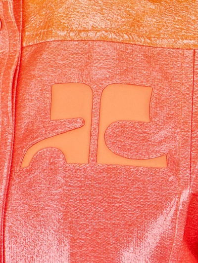 Shop Courrèges Jackets In Orange