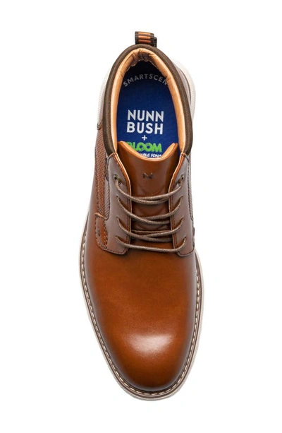 Shop Nunn Bush Chase Plain Toe Chukka Boot In Cognac Multi