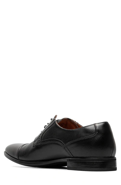 Shop Florsheim Pregamo Cap Toe Derby In Black