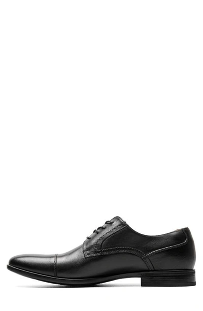 Shop Florsheim Pregamo Cap Toe Derby In Black