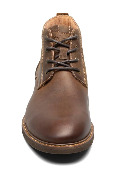 Shop Florsheim Chalet Plain Toe Chukka Boot In Brown Ch