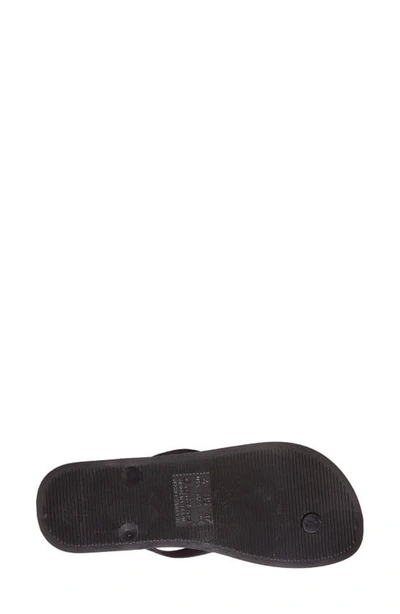 Ipanema Anatomic Flip Flop In Black In Black