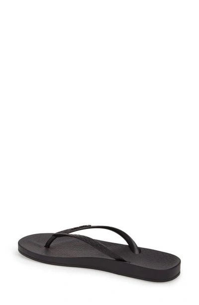 Ipanema Anatomic Flip Flop In Black In Black