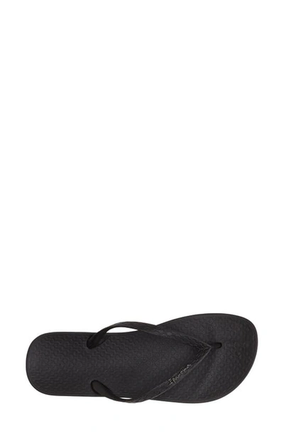 Ipanema Anatomic Flip Flop In Black In Black