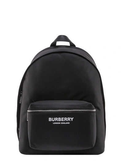 Shop Burberry Backpack In Nero