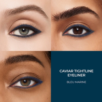 Shop Laura Mercier Caviar Tightline Eyeliner In Bleu Marine