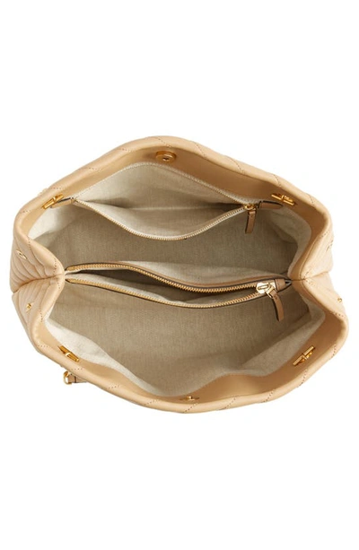 Tory Burch Kira Chevron Tote In Desert Dune