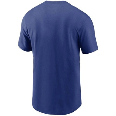 Shop Nike Royal Chicago Cubs Team Wordmark T-shirt