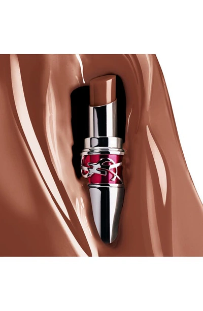 Shop Saint Laurent Candy Glaze Lip Gloss Stick In 14 Scenic Brown