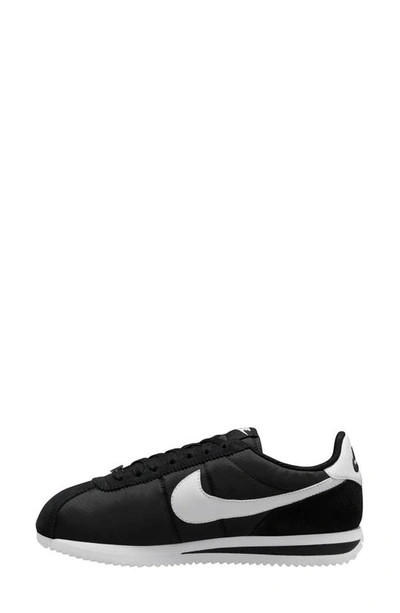 Shop Nike Cortez Txt Sneaker In Black/ White