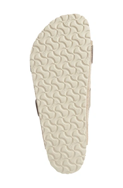 Birkenstock Uji Touch-strap Suede Sandals In Taupe