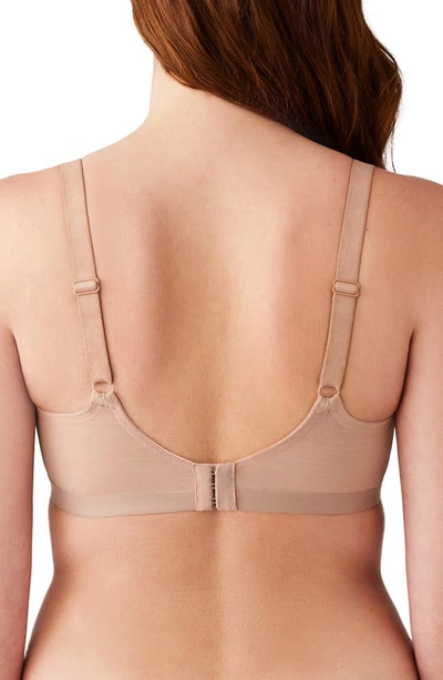 Shop Wacoal Shape Revelation Shallow Top T-shirt Bra In Praline