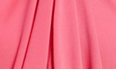 Shop Cinq À Sept Kaily Halter Sheath Dress In Pink Dahlia