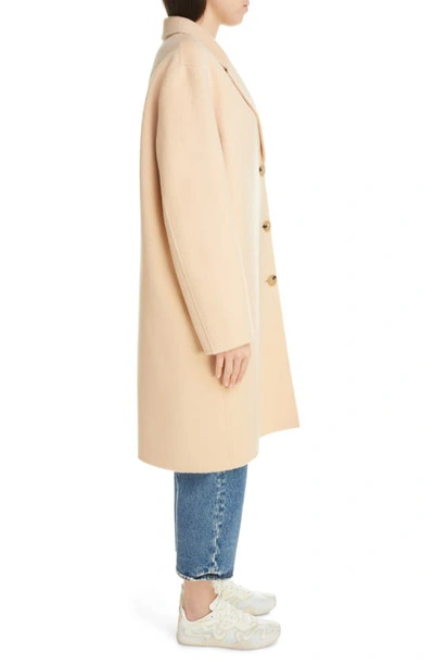 Shop Acne Studios Avalon Double Face Wool & Alpaca Coat In Warm Beige