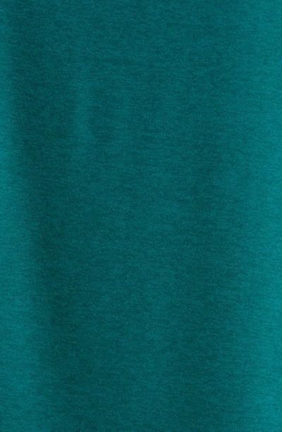Shop Beyond Yoga On The Down Low T-shirt In Lunar Teal Heather