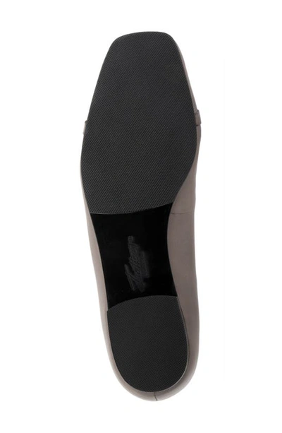 Trotters Harmony Womens Suede Slip-on Ballet Flats In Grey