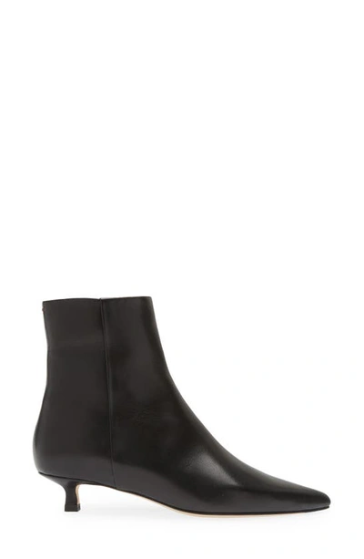 Shop Aeyde Sofie Pointed Toe Bootie In Black