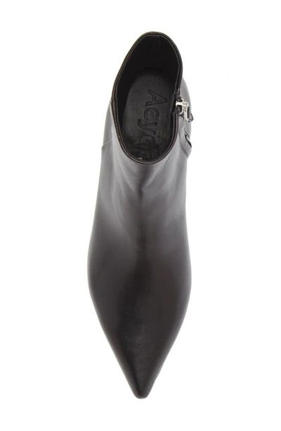 Aeyde Sofie Suede Ankle Boots In Black