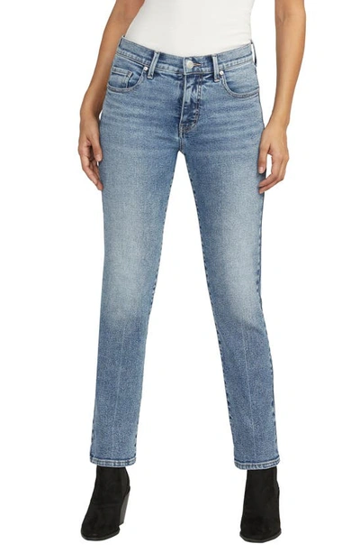 Shop Jag Jeans Jag Cassie Slim Straight Leg Jeans In Beacon Blue