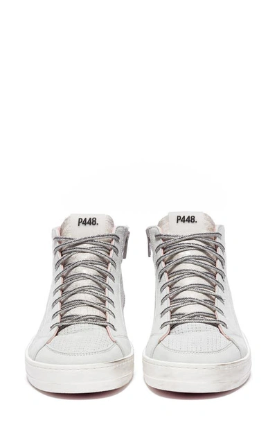 Shop P448 Skate High Top Sneaker In Flax