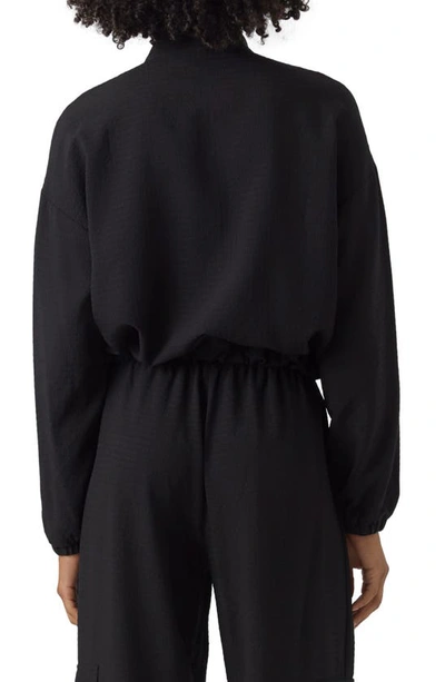 Shop Vero Moda Karin Check Bomber Jacket In Black