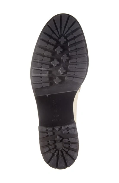 Aeyde Ruth Lug Sole Platform Loafer In Creamy