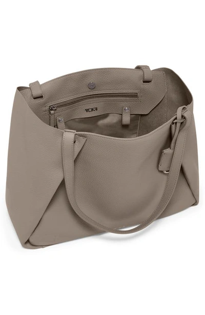 Shop Tumi Valorie Tote In Taupe