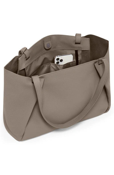 Shop Tumi Valorie Tote In Taupe
