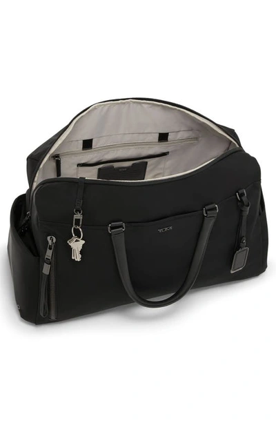 Shop Tumi Voyageur Venice Duffle Bag In Black/ Gunmetal