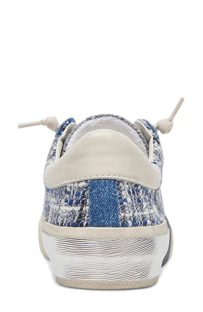 Shop Dolce Vita Zina Sneaker In Navy Multi Knit