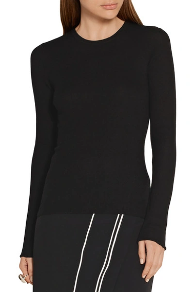 Shop Michael Kors Ribbed Cashmere Sweater