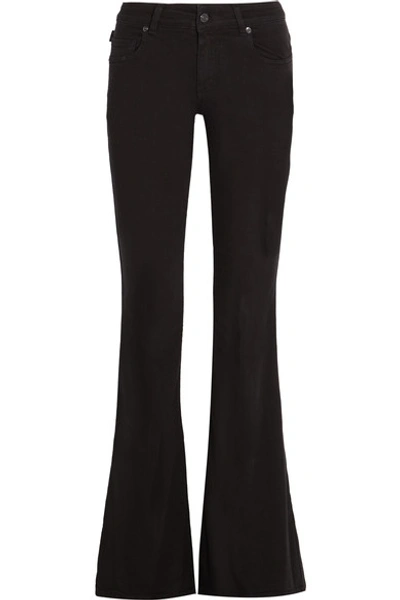Tom Ford Woman Mid-rise Flared Jeans Black