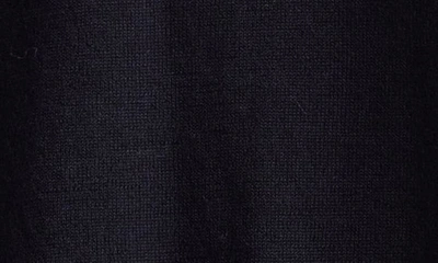 Shop Maison Margiela Cat Embroidered Distressed Wool Cardigan In Dark Navy