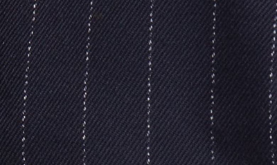 Favorite Daughter The Favorite Metallic Pinstripe Vest In Navy Pinstripe
