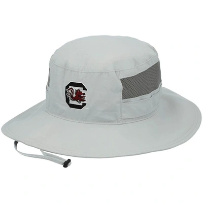 Shop Columbia Gray South Carolina Gamecocks Bora Bora Booney Ii Bucket Hat